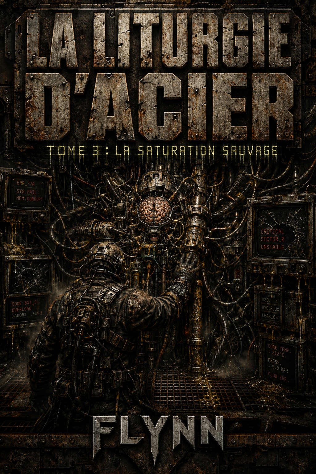 Couverture de La Saturation Sauvage de Flynn